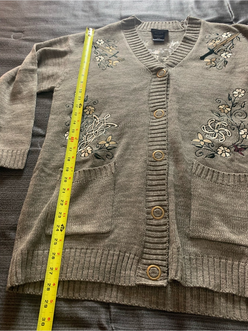 New Hot Topic Lord of The Rings Floral Icons Girl Cardigan - Picture 14 of 15